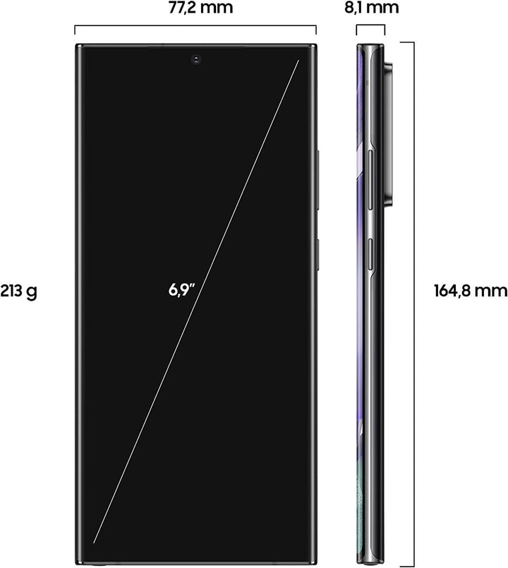 Samsung Galaxy Note 20 Ultra 5G Dual SIM 256GB 12GB RAM SM-N9860 Mystic Black