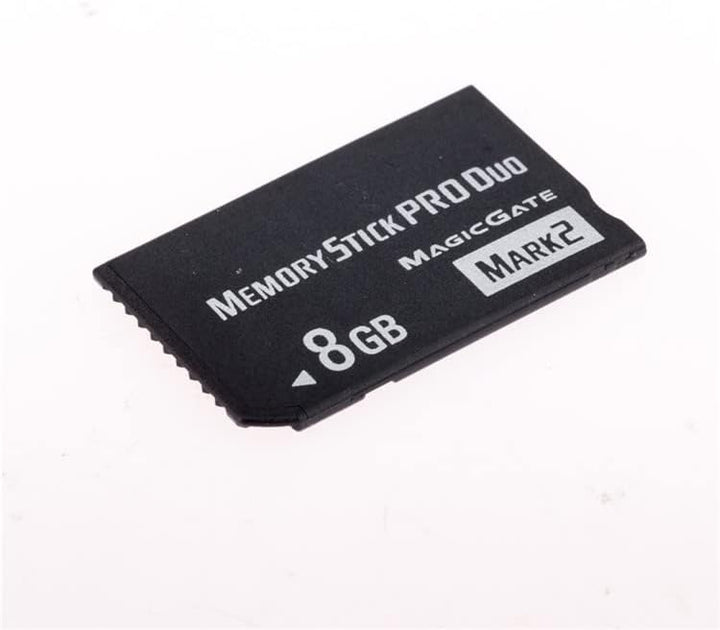 Memeory Stick Pro Duo (Mark2) PSP-Speicherkarte, 8 GB, kompatibel mit Sony PSP1000 2000 3000 Kamera-