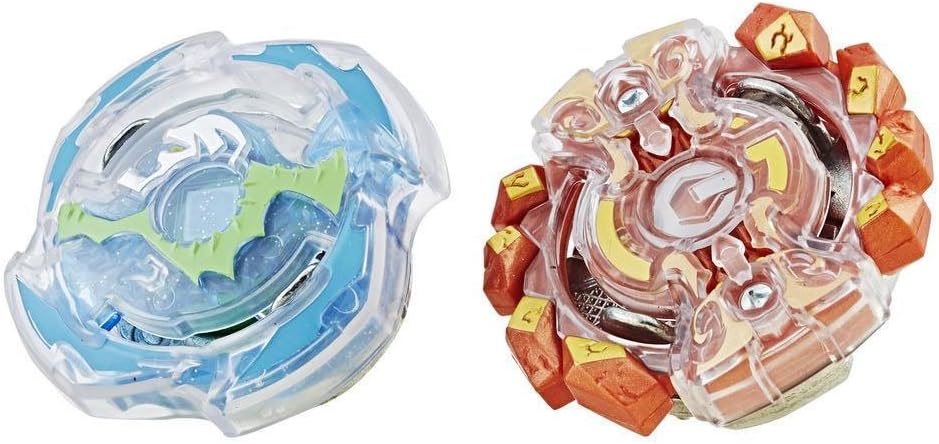 Hasbro Bey Blade C2358EL2 Burst Evolution Gainon G2 and Doomscizor Doppelpack