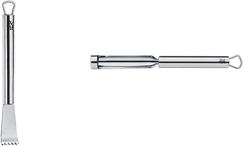 WMF Profi Plus Zitronenschaber 14,5 cm, Zestenrreisser & Profi Plus Apfelausstecher 21,5 cm, Cromarg