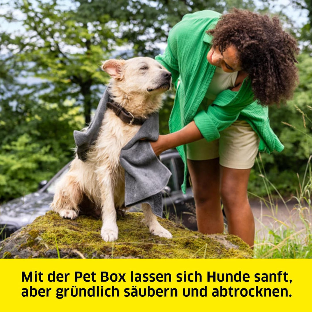 Kärcher Druckreiniger OC 3 Plus Pet Box, Niederdruck, Fördermenge: 2 l/h, Gewicht: 2,3 kg, 7 l-Tank,