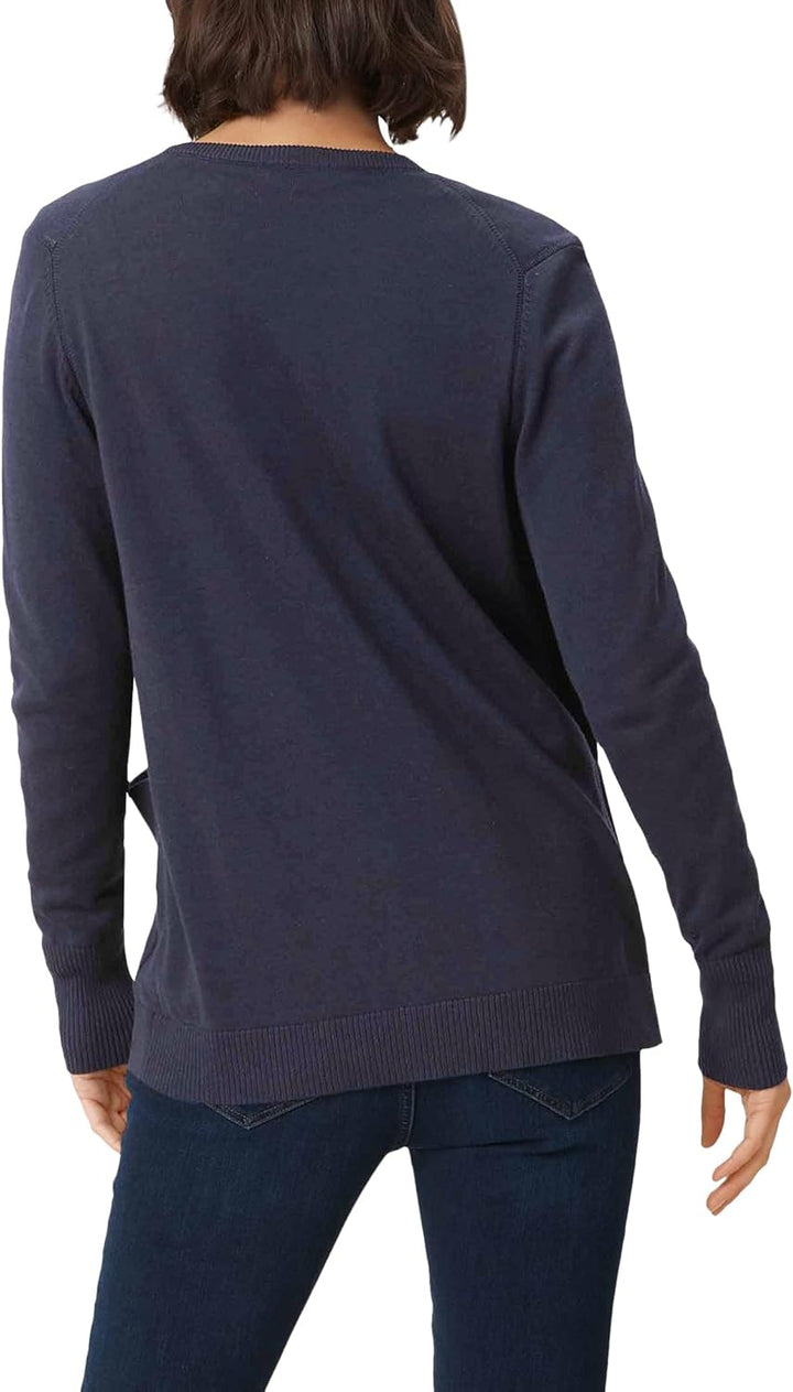 s.Oliver Strickjacke aus Viskosemix 32 5959_navy, 32 5959_navy