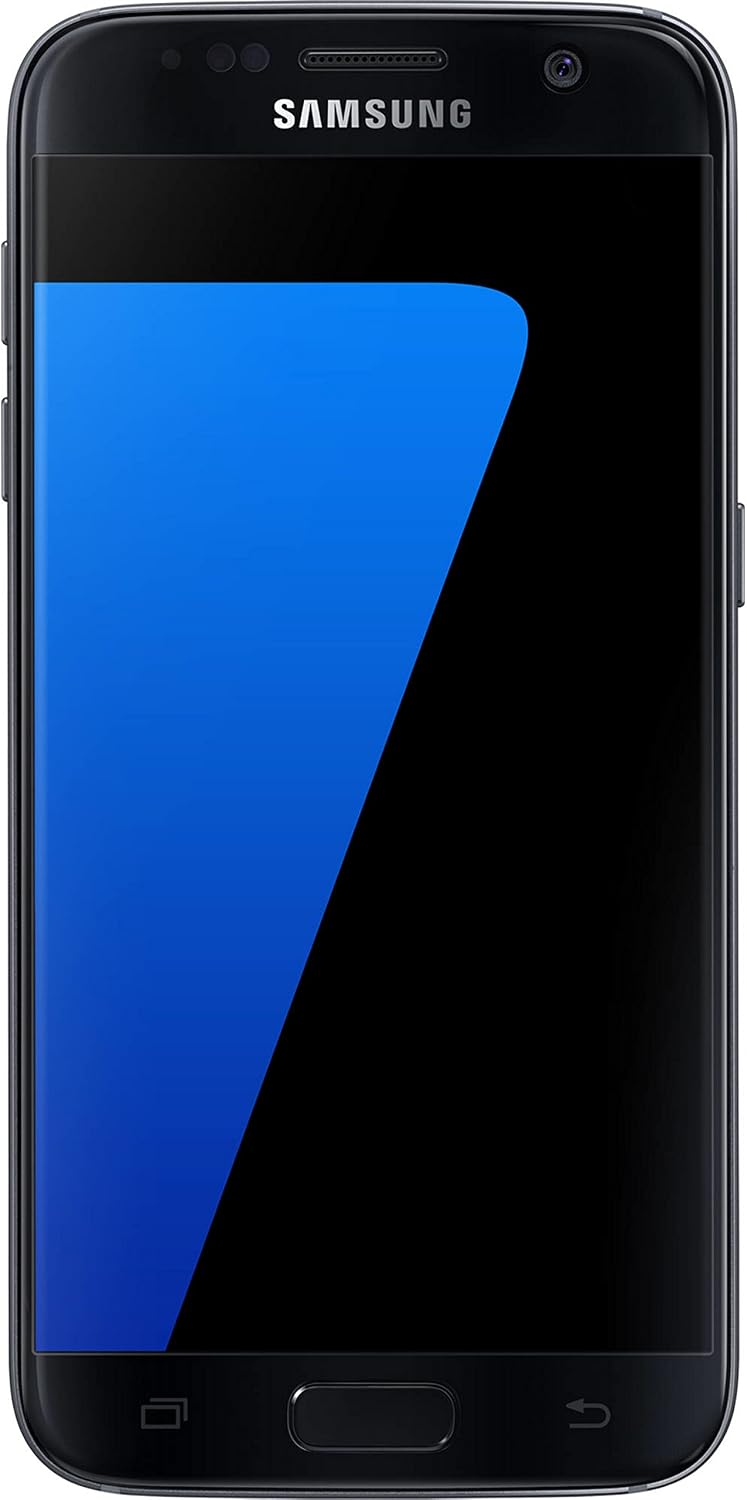 Samsung Galaxy S7 Smartphone (13 cm (5.1 Zoll) SAMOLED Multi-Touch, 32 GB, Android 6.0) schwarz, Sch
