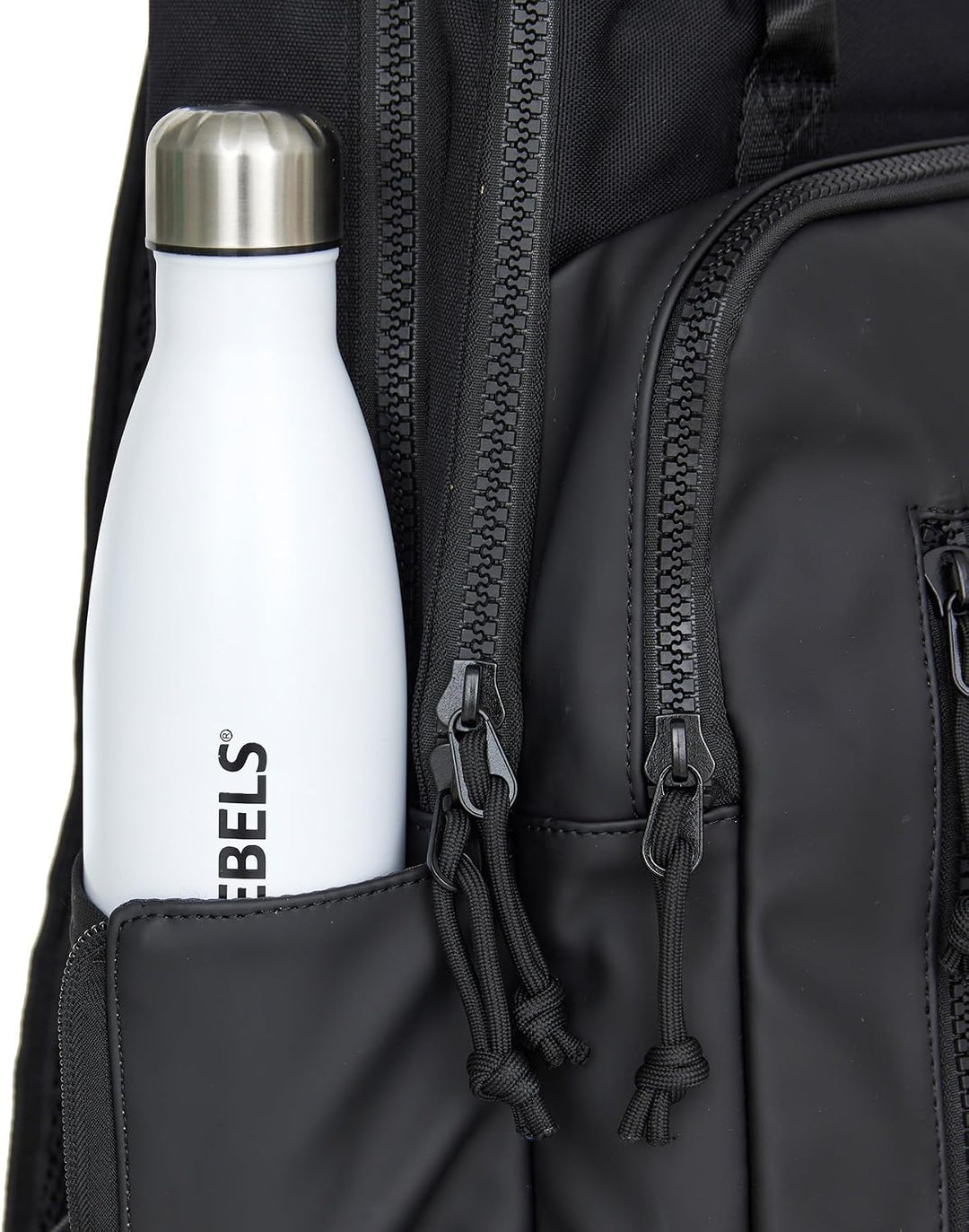 New Rebels William Milwaukee 18L Rucksack - 15,6-Zoll-Laptopfach mit wasserdichtem Reissverschluss -
