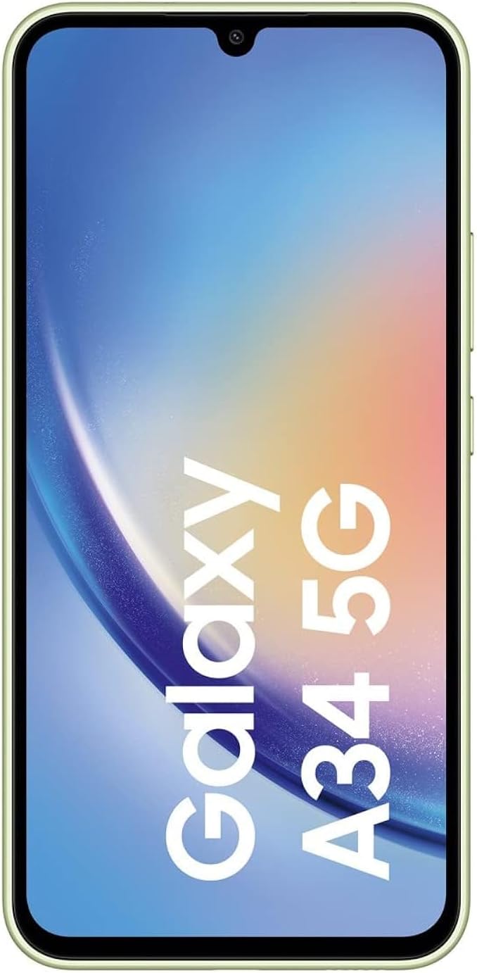 Samsung Galaxy A34 A346B 5G EU 8/256GB, Android, Awesome Lime lindgrün 256 GB, lindgrün 256 GB