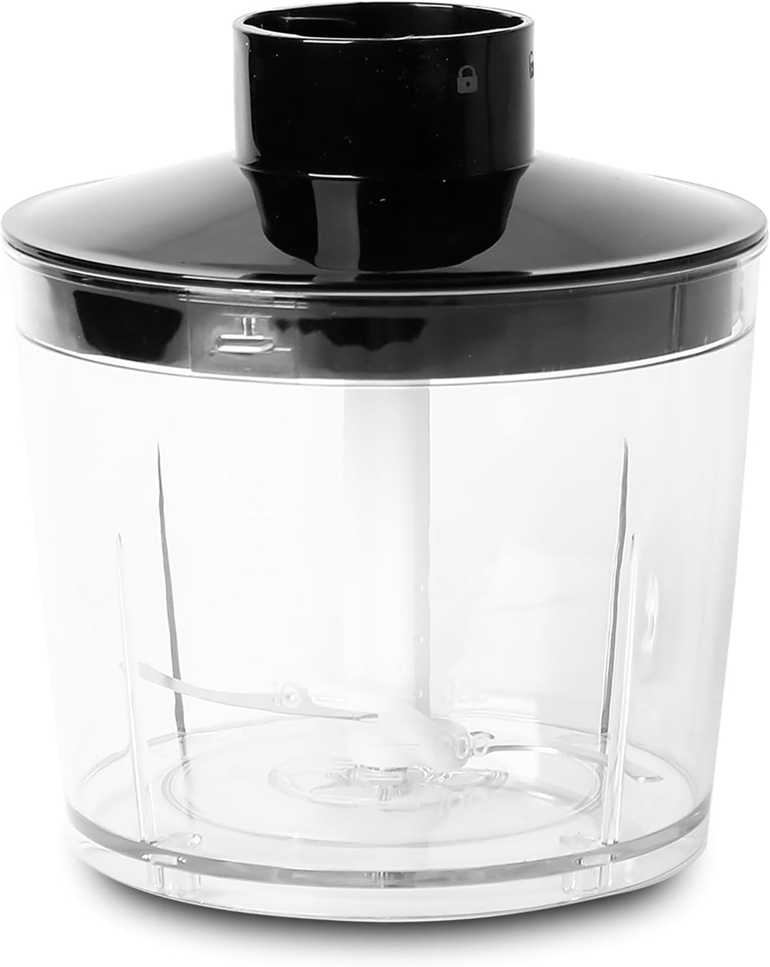 EMERIO Stabmixer Set 4-in-1 mit 2 Geschwindigkeiten + TURBO Funktion | Edelstahl | Stabmixer + Schne