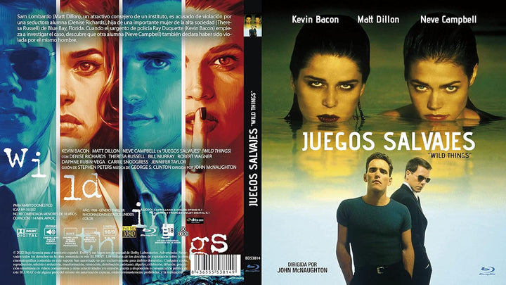 Juegos Salvajes BD 1998 Wild Things [Blu-Ray] [Import]
