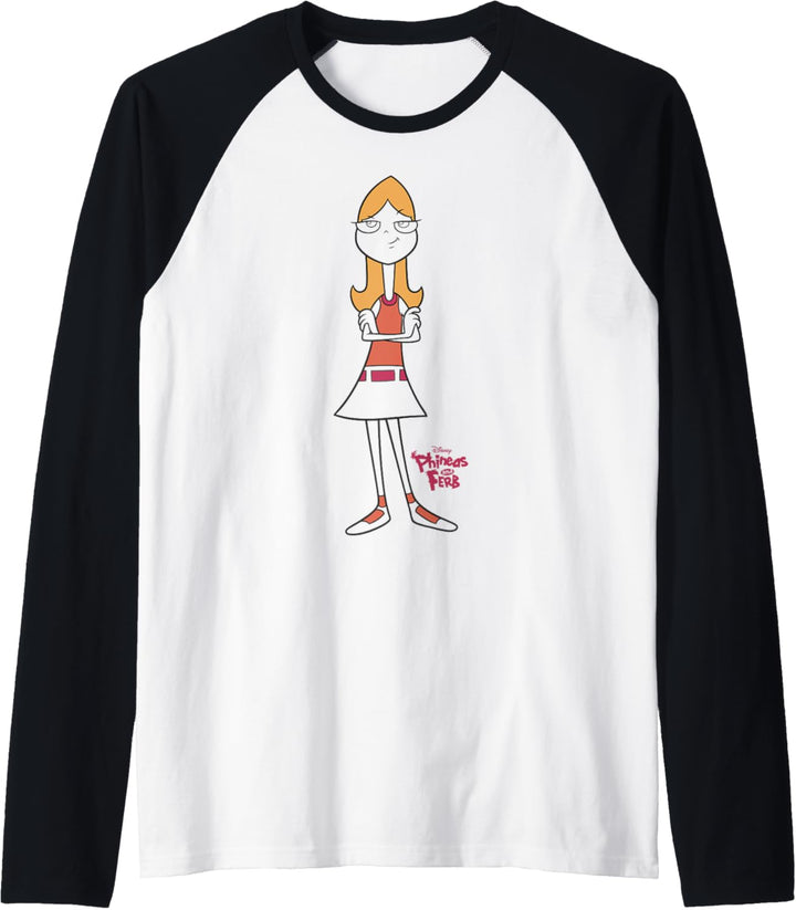 Disney Phineas und Ferb Candace Big Standing Pose Raglan