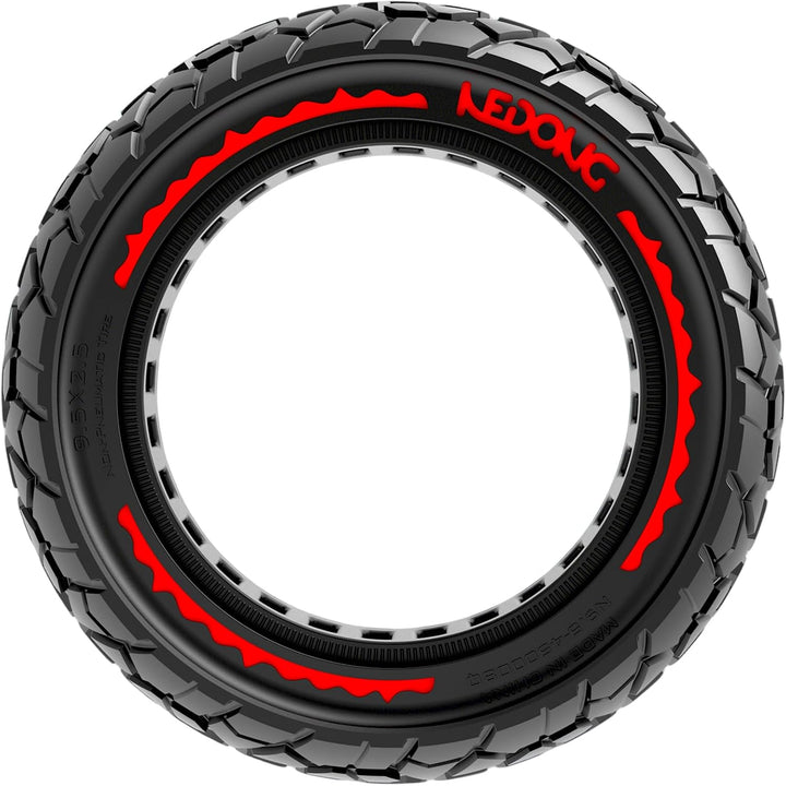 2PCS E Scooter Reifen 9.5x2.5-6.1 Tubeless, Werten Sie Ihr Scooter auf mit Reifen 9.5x2.5, Vollgummi