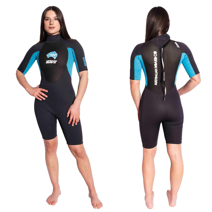 Circle One Damen Pulse Neoprenanzug 34 türkis, 34 türkis