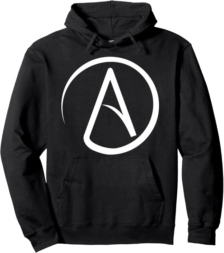 Atheistisches Symbol Pullover Hoodie