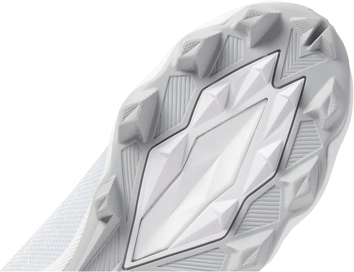 Under Armour Glyde Rm Damen Softball-Schuh 40.5 EU White White Metallic Silver, 40.5 EU White White
