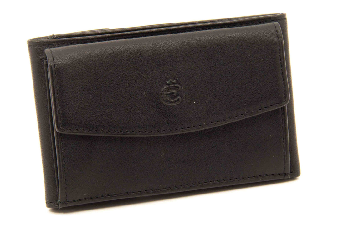 Esquire Münzbörse Logo Minischeintasche Schwarz 291110