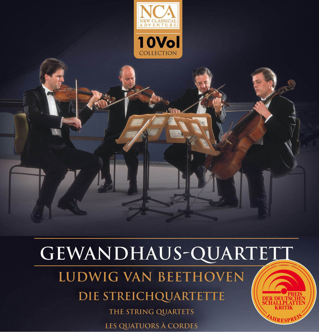 Beethoven: Die Streichquartette, Audio-CD