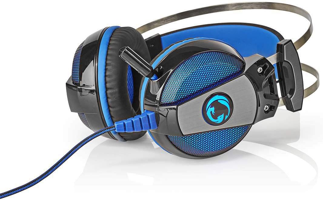 NEDIS Gaming Headset | Over-Ear | Surround | USB Type-A | Bendable &amp; Retractable Microphone | 2.10 m