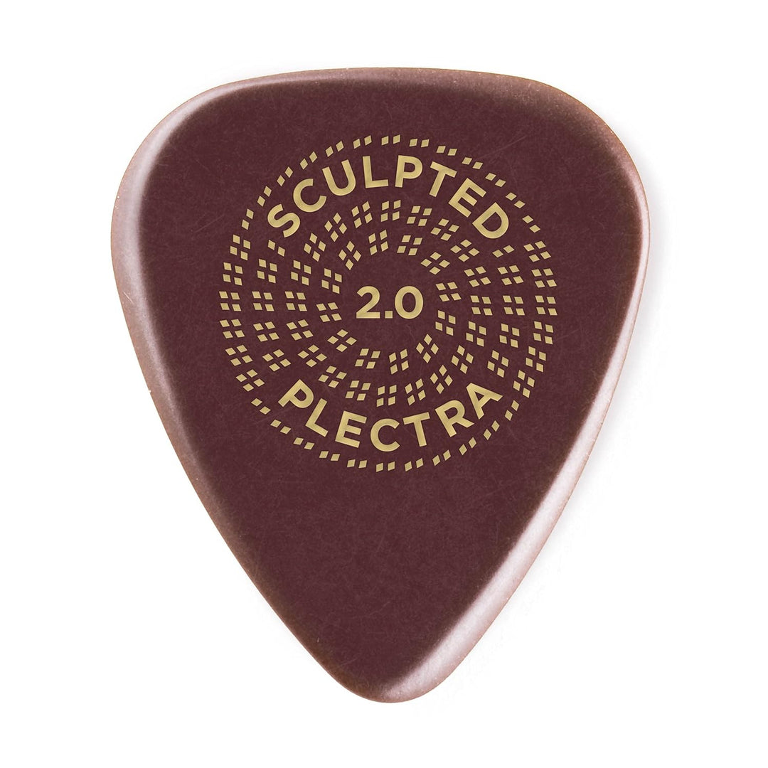 Médiators Jim Dunlop 2,00mm Primetone Standard 2,00mm sachet de 12 Sachet de 12 2,00mm, Sachet de 12