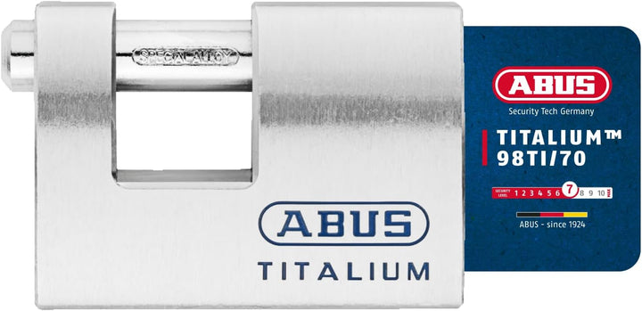 ABUS Titalium-Vorhangschloss 98TI/70, 70746, 98TI/70