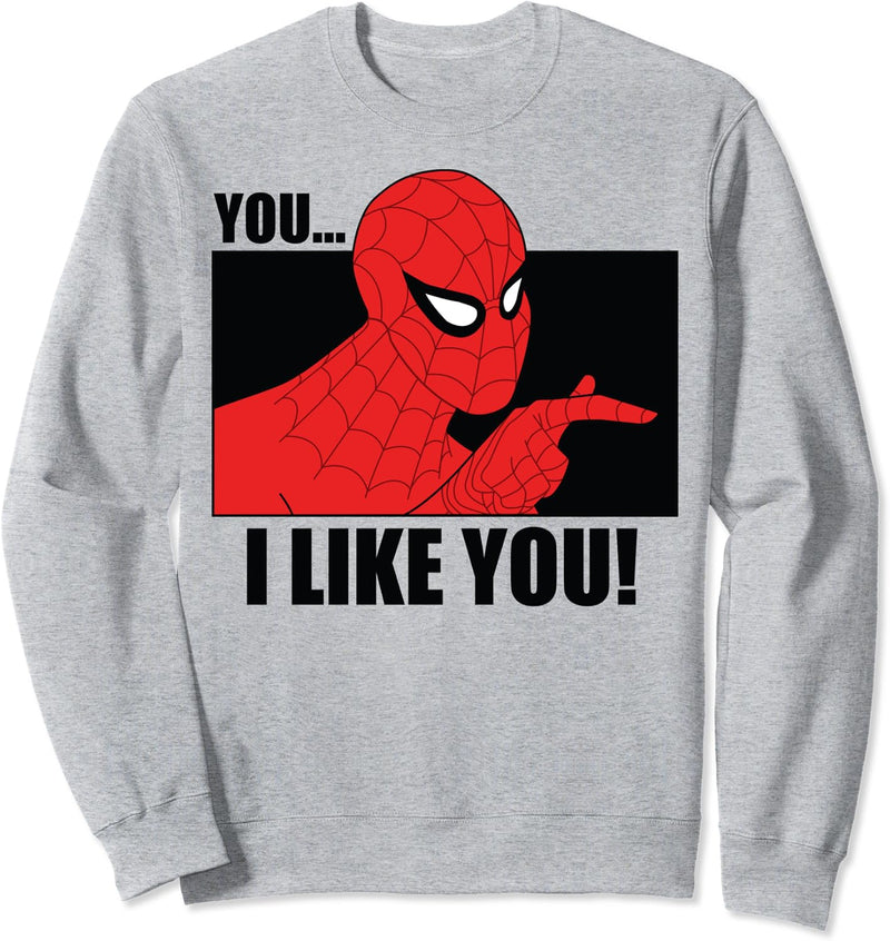 Marvel Spider-Man You I Like You Sweatshirt