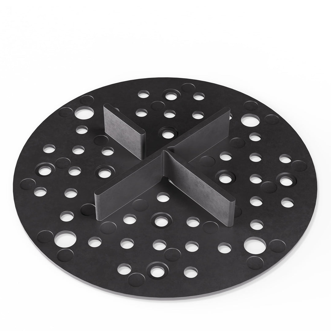 Bauhandel24 Fugenkreuze 3mm für Terrassenplatten Plattenlager Auflage Pads mit Teller Aussenbereich