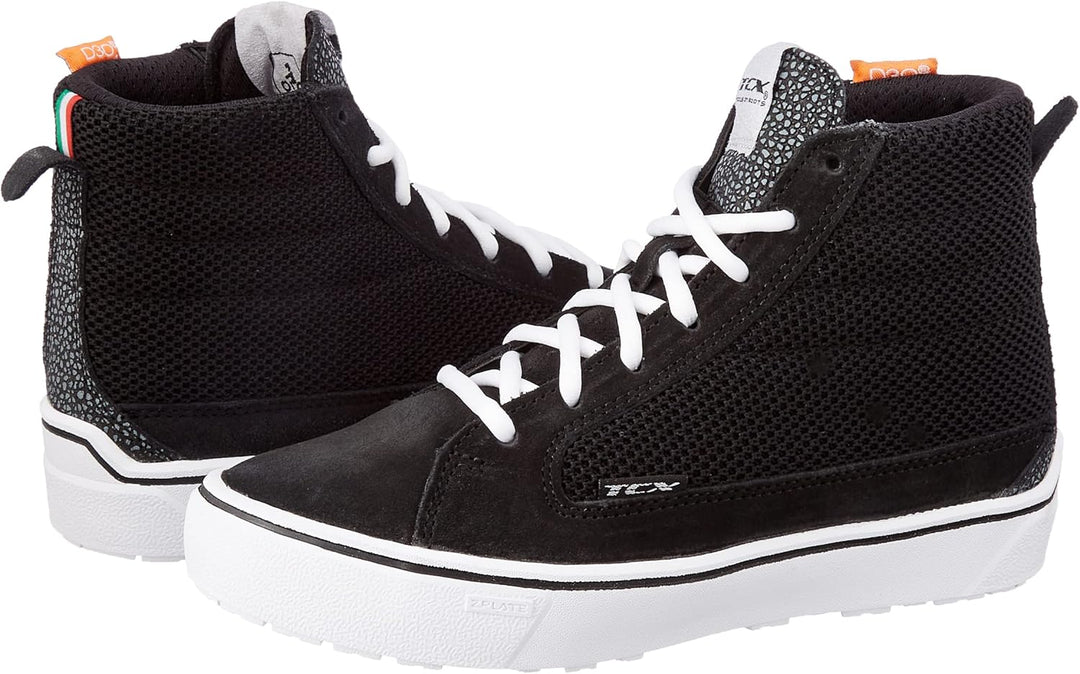 TCX Damen Street 3 Lady AirMotorcycle Boot 36 EU Black White, 36 EU Black White