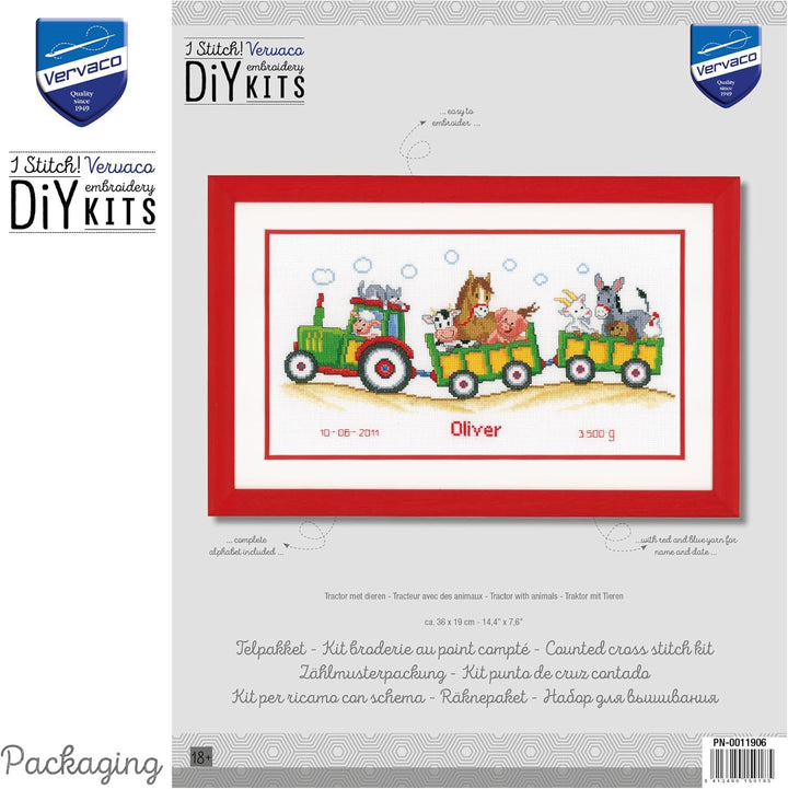Vervaco Zählmusterpackung-Kreuzstichbild