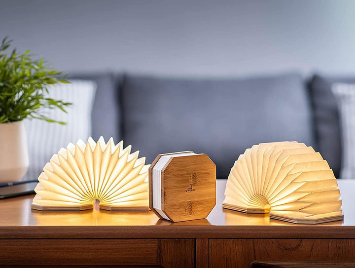 GINGKO SMART ACCORDION LAMP WALNUT Einheitsgrösse Black, Einheitsgrösse Black