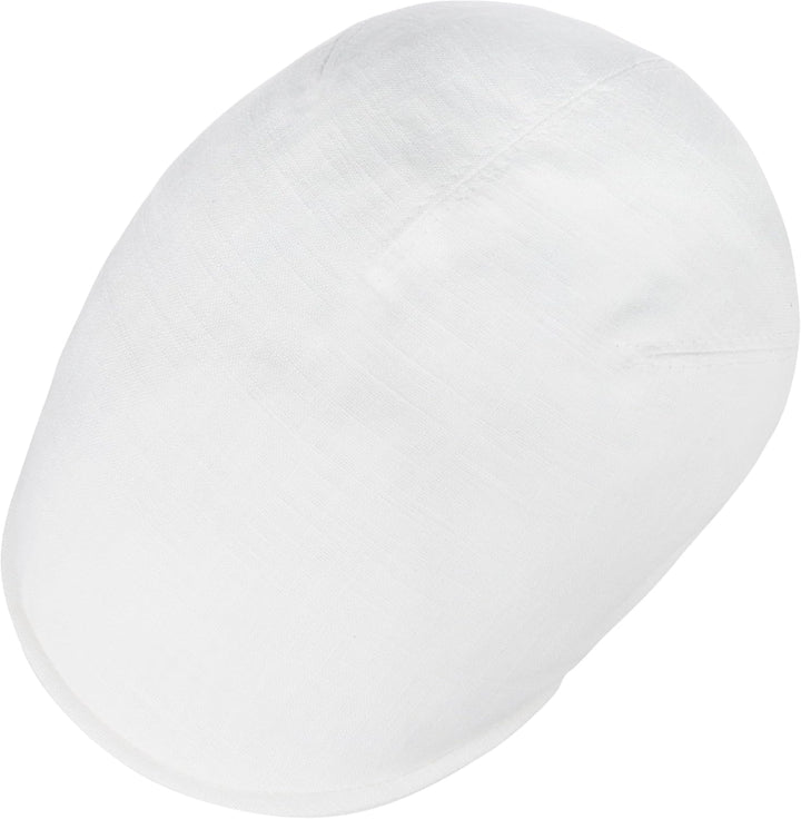 LIERYS Elegantes Design: Die melierte dunkelblaue Flatcap besticht durch ihre frische Ausstrahlung u