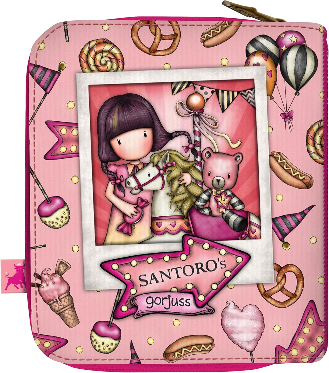 safta Unisex Kinder Geldbörse Gorjuss Fairground Carousel 10X12X3CM, bunt, Einheitsgrösse