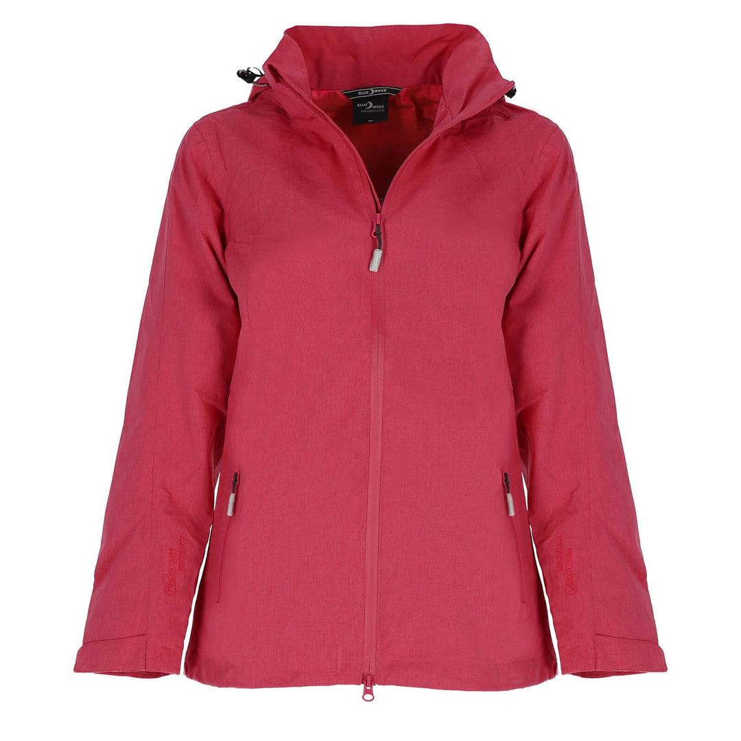 Blue Wave Damen Funktionsjacke Hannah - Outdoor-Jacke Regenjacke mit abnehmbarer Kapuze und Mesh-Inn