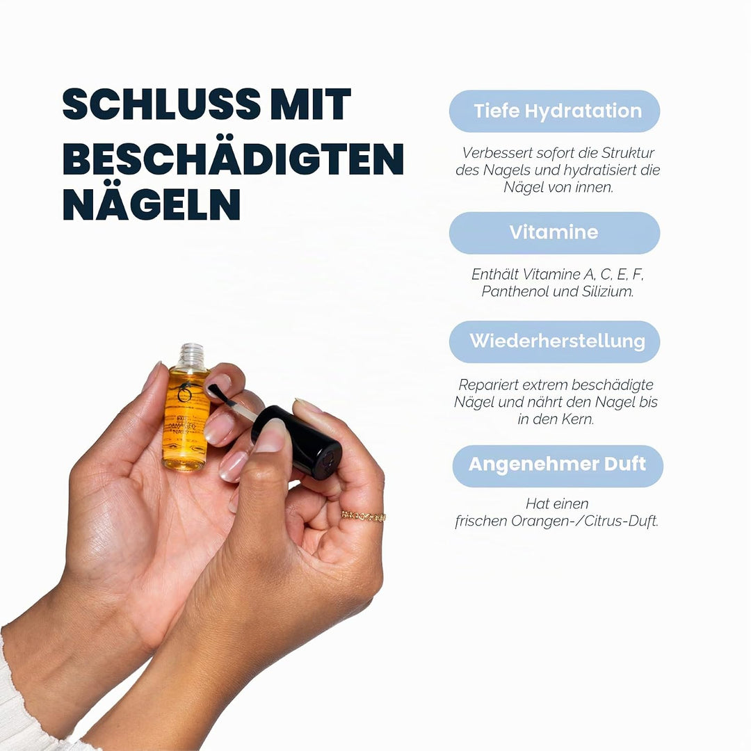 Herome Combi-Pack Ende Extrem Beschädigte Nägel Nagelpflege Nagelöl &amp; Nagelhärter Extra Stark (Exit