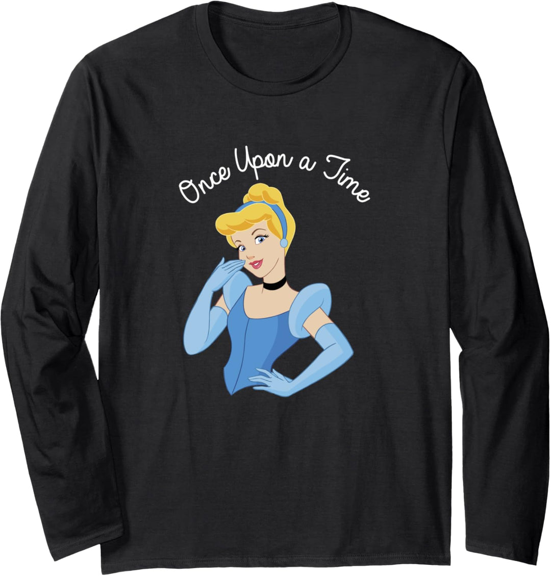 Disney Cinderella Collegiate Princess Langarmshirt