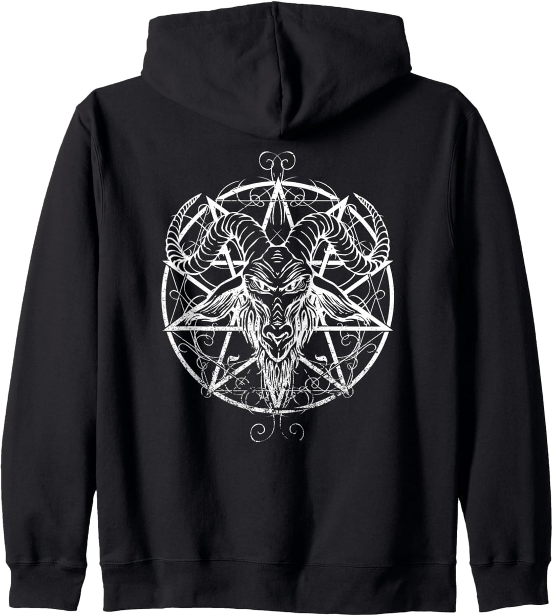 Baphomet Kirche von Satan Symbol Okkult Satanisch Kapuzenjacke