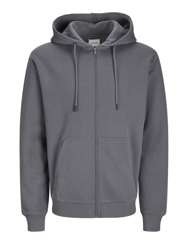 JACK & JONES Herren Jjebradley Sweat Zip Hood Noos Sweatshirtjacke, Castlerock
