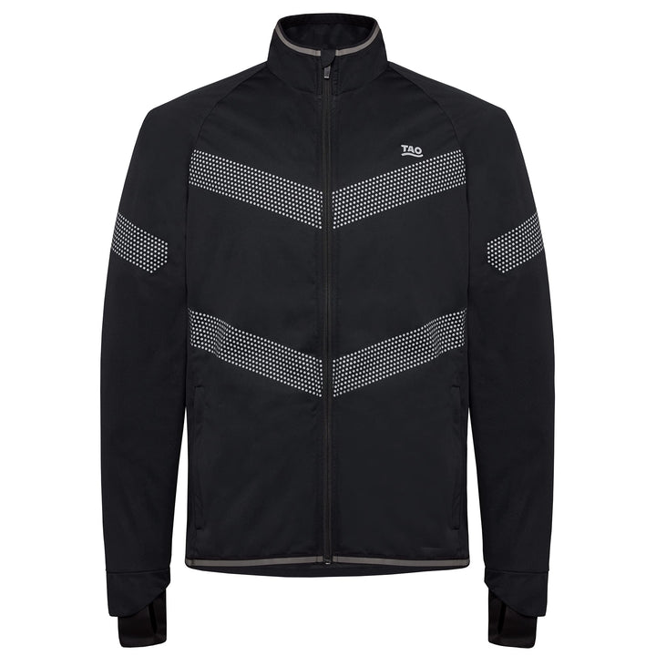 TAO Winddichte Herren Laufjacke | Nachhaltig & fair NOX black L