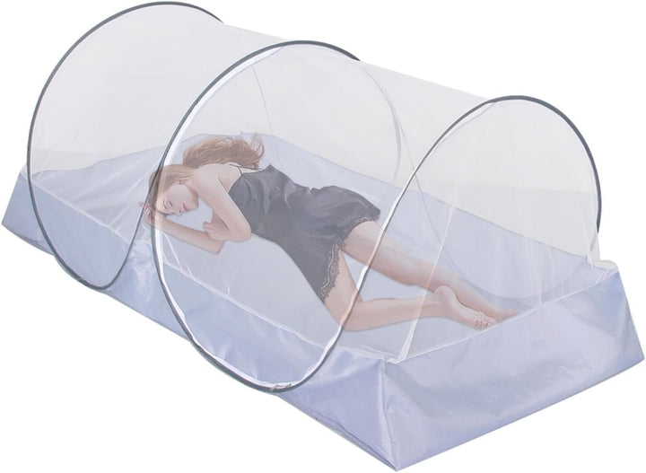 Faltbares Moskitonetz Für Einzelbett, Moskitonetz Bett, Pop-up Moskitonetz Bett Für Camping Parks Hi