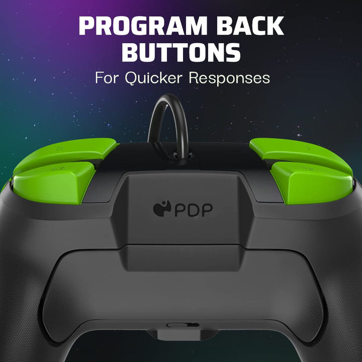 PDP Switch Rematch verkabelt controller 1-UP Glow in the dark Offiziell Lizenziert durch Nintendo -