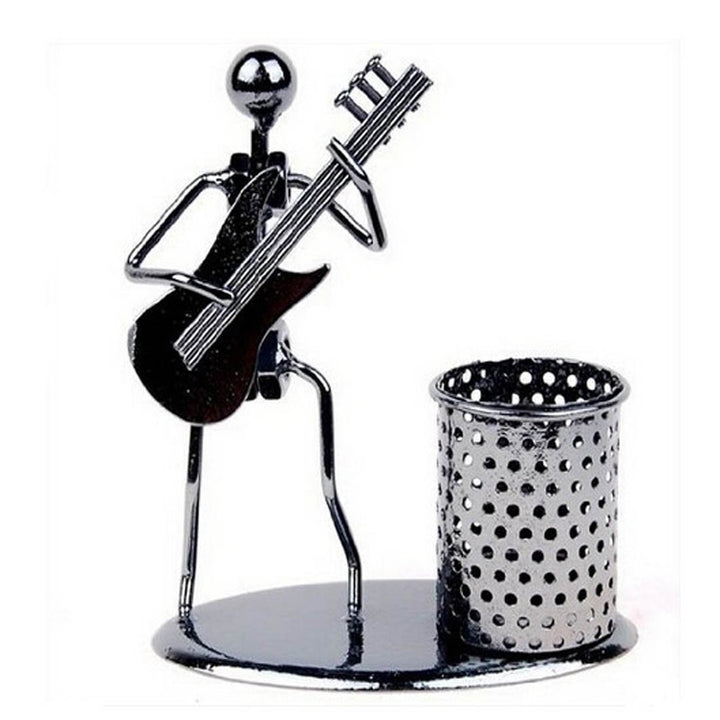Winterworm Stiftehalter für Schule, Herren, Kunst, Musikinstrument, Metall, Schwarz, Organizer (E-Gi