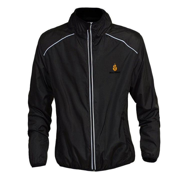 WOSAWE Herren-Fahrradjacke Winddichte wasserdichte MTB Mountainbike Jacket Für Radfahren, Joggen &amp; W