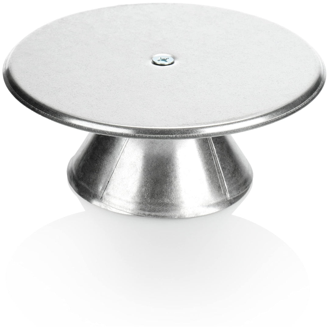 COM-FOUR® Kaminlochdeckel mit Isolierungsplatte - Kaminverschluss aus verzinktem Stahl - Ofenlochdec