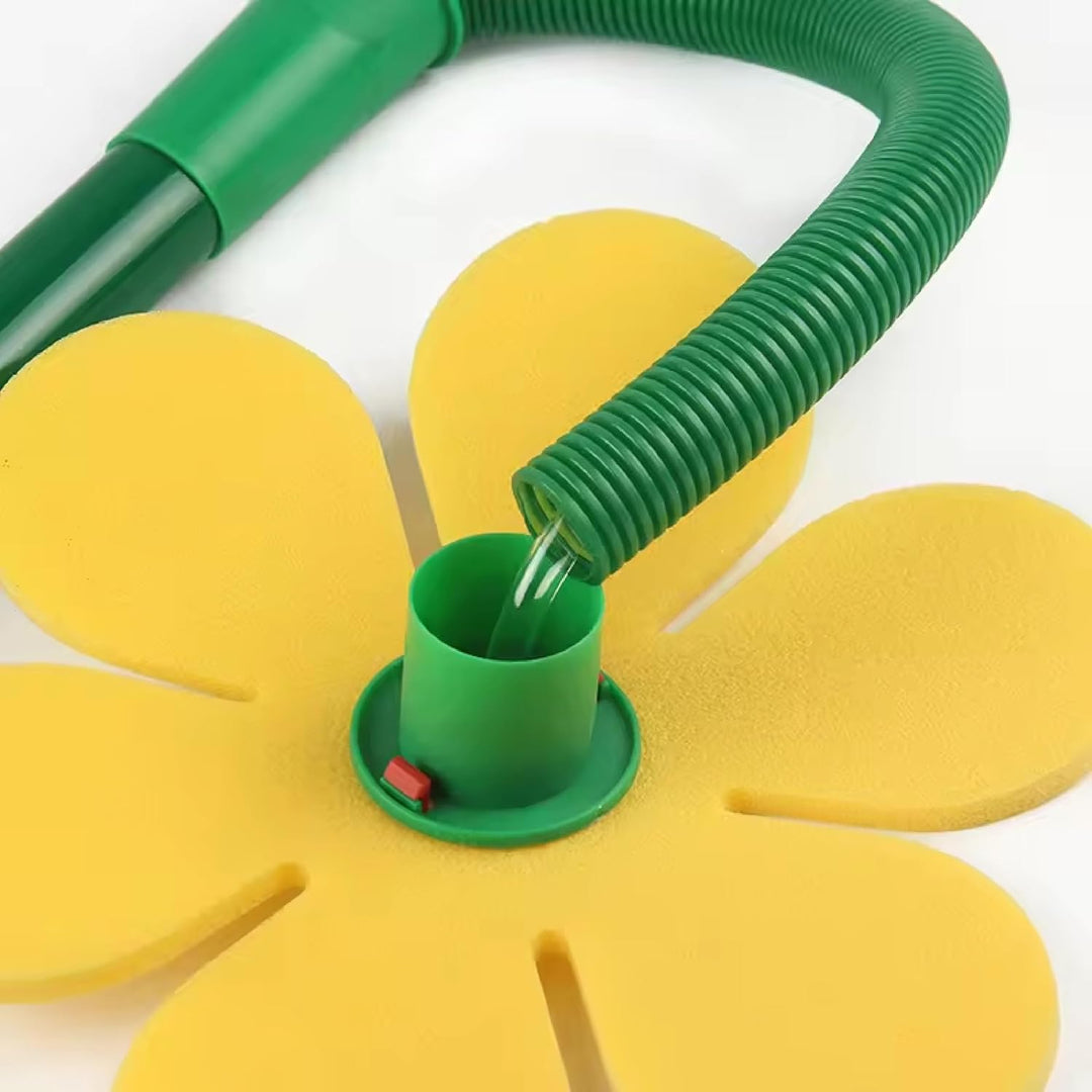 Neustanlo | Rasensprinkler Tanzende Blume | Farbe: Rot | Bewässerung Sprenger beweglich | der ideale