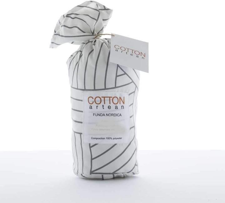 COTTON ARTEAN Bettwäsche, wendbar, für Bett mit 180 Knöpfen, Hypoallergen Cama 180 ( 260 ancho x 240