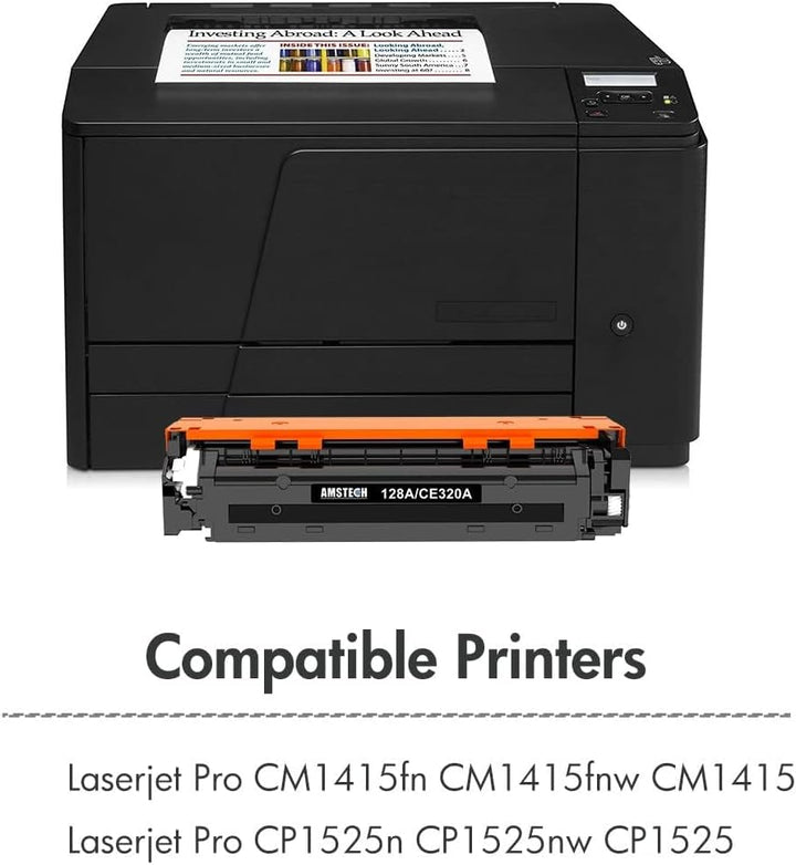 128A CE320A Toner Multipack Kompatibel für HP CE321A CE322A CE323A Laserjet Pro CM1415fn CM1415fnw C