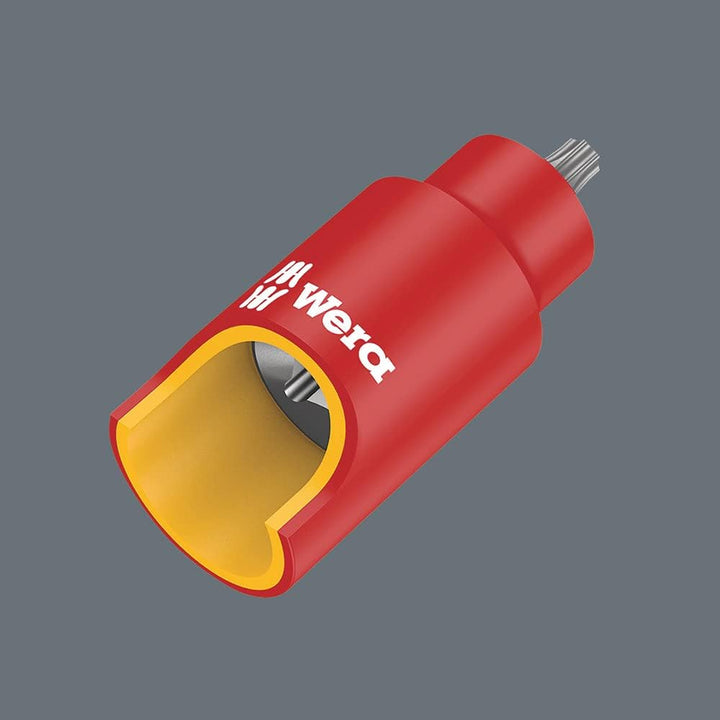 Wera 05005922001 8767 A VDE HF TORX® Zyklop Bitnuss, isoliert, mit 1/4"-Antrieb, mit Haltefunktion,