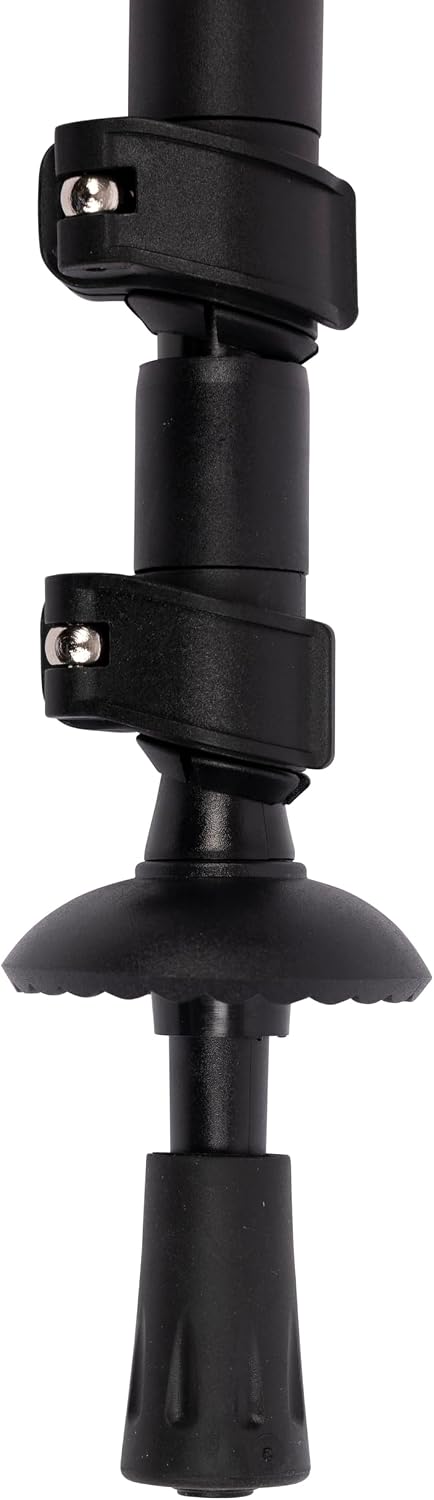 Trespass Wanderstock Qiklock mit 3 Abschnitten, Silver, One Size, UUACMIM30017_SILEACH