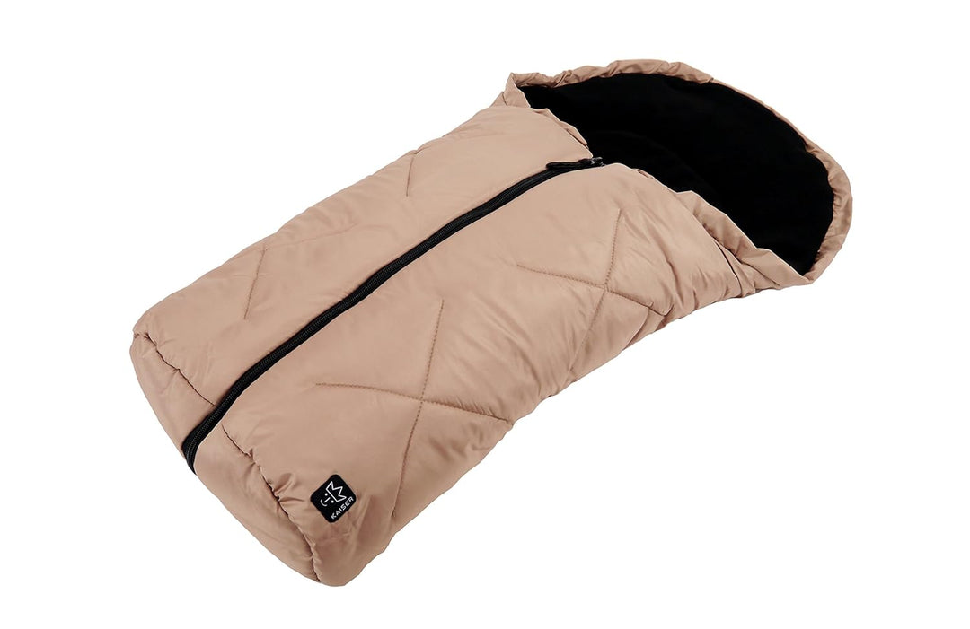 Kaiser 6534731 - Kuschelsäckchen Fleece für Schalensitze der Gruppe O, Farbe: sand, Sand