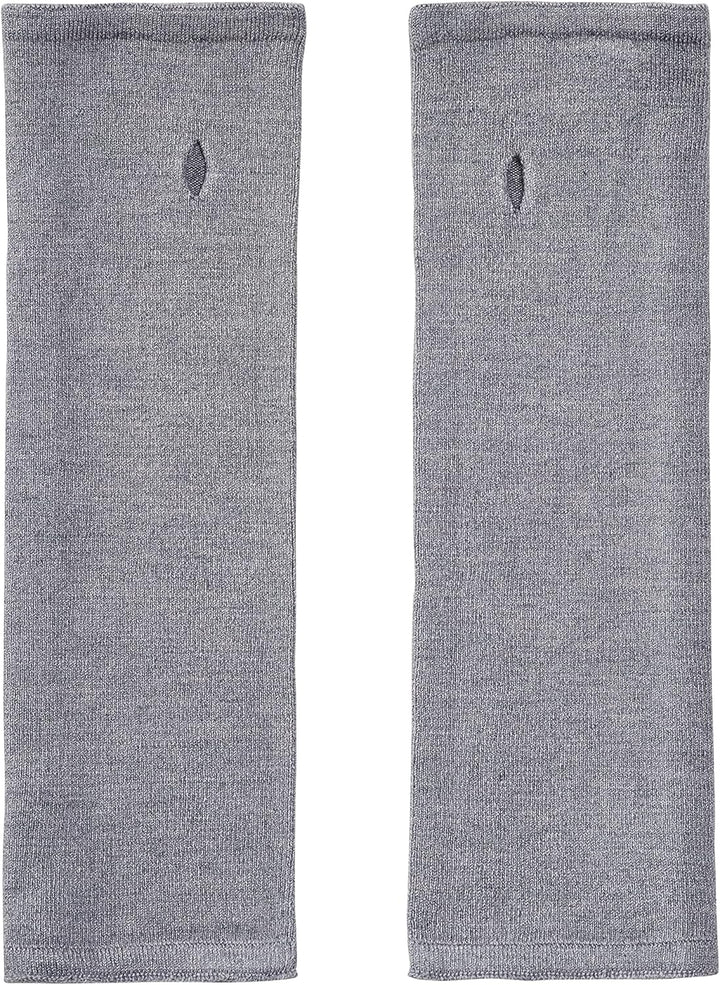 Enter the Complex® Armstulpen, Pulswärmer mit Daumenloch, Merino Wolle, Damen und Herren Grau, Grau