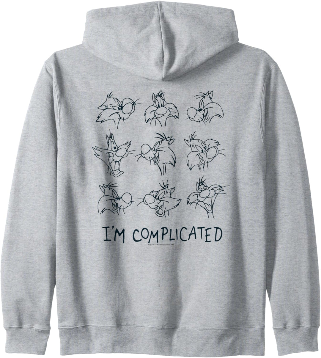 Looney Tunes Sylvester Complicated Kapuzenjacke