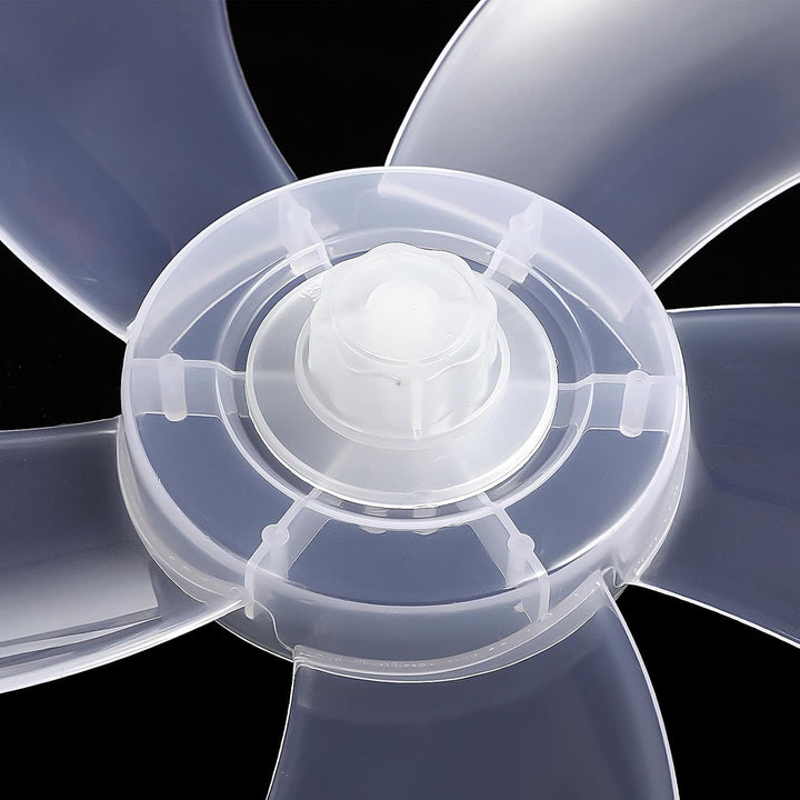 Elektrische Ventilator Rotorblätter aus Kunststoff 5 flügelig 37cm Universal Ersatzlüfterflügel für
