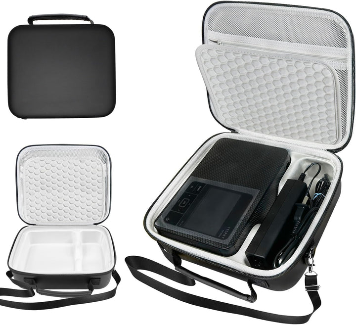 Hart Tasche für Canon SELPHY CP1500/CP1300/CP1200 Mobiler Fotodrucker,Verstellbarer Schultergurt,PU