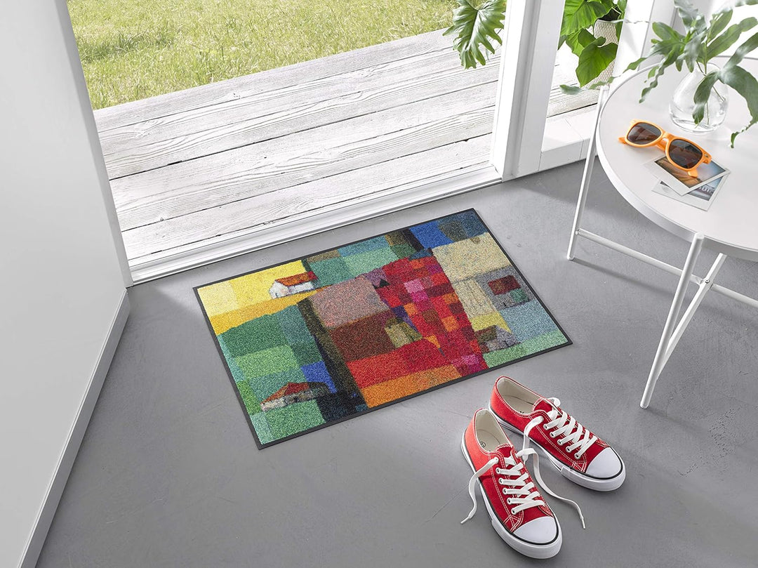 wash+dry Fussmatte, Venetien 40x60 cm, innen und aussen, waschbar 40 x 60 cm (Rechteckig) Mehrfarbig